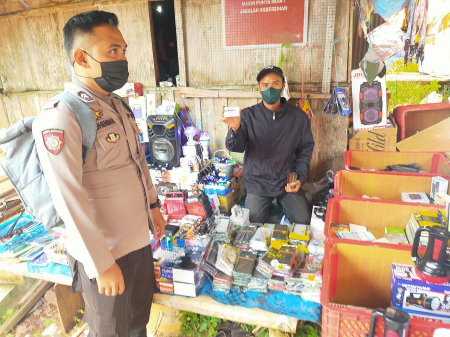 Bhabinkamtibmas pengawasan, Penyelenggaraan Vaksinasi di halaman RS Fatima