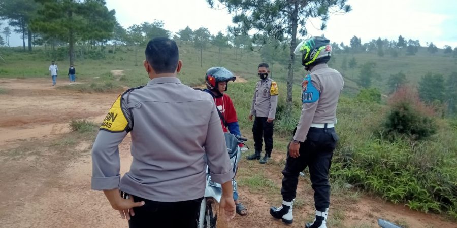Bhabinkamtibmas pengawasan, Penyelenggaraan Vaksinasi di halaman RS Fatima