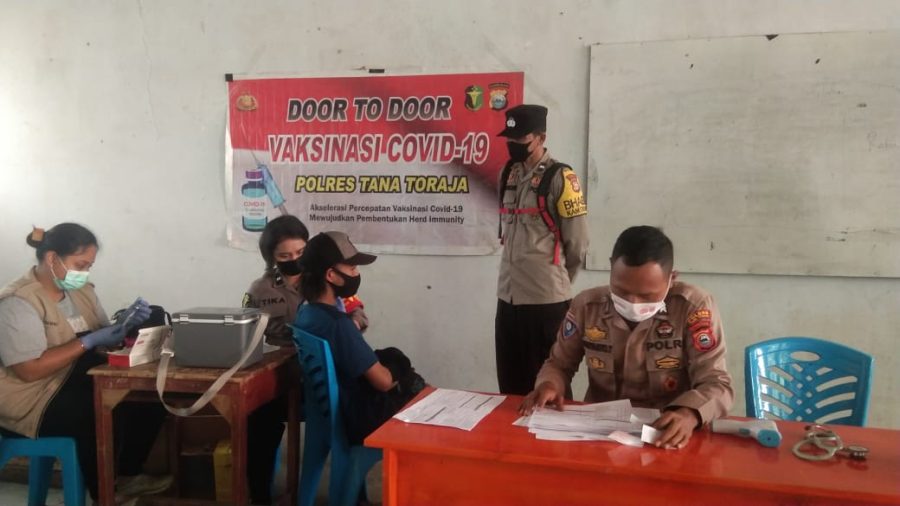 Cegah Kejahatan dan Covid-19, Sat Samapta Polres Tana Toraja Rutin Patroli Malam