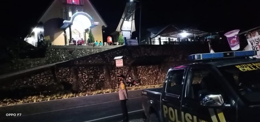 Bhabinkamtibmas pemantauan Protokol Kesehatan Cegah Covid-19 Jelang acara Nikah