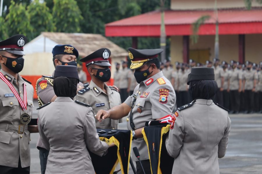 Pantau Prokes, Kapolsek Saluputti pimpin personil pengamanan Natal Gereja Toraja
