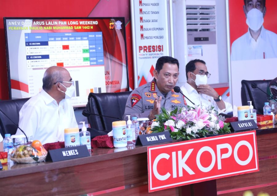 Bhabinkamtibmas Bripka Agustinus Bongga Ma’dika sambang kekantor lembang Batusura’
