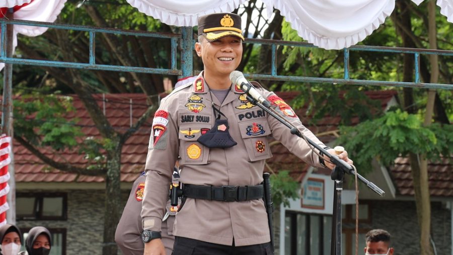 Jadilah Polisi Yang Bermanfaat Bagi Orang Lain, Pesan AKBP Sarly Sollu, S.IK, M.H