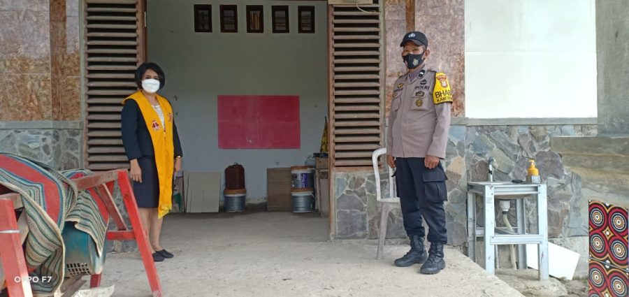 Bhabinkamtibmas Polsek Makale DDS Di Kantor Lurah Buntu Burake