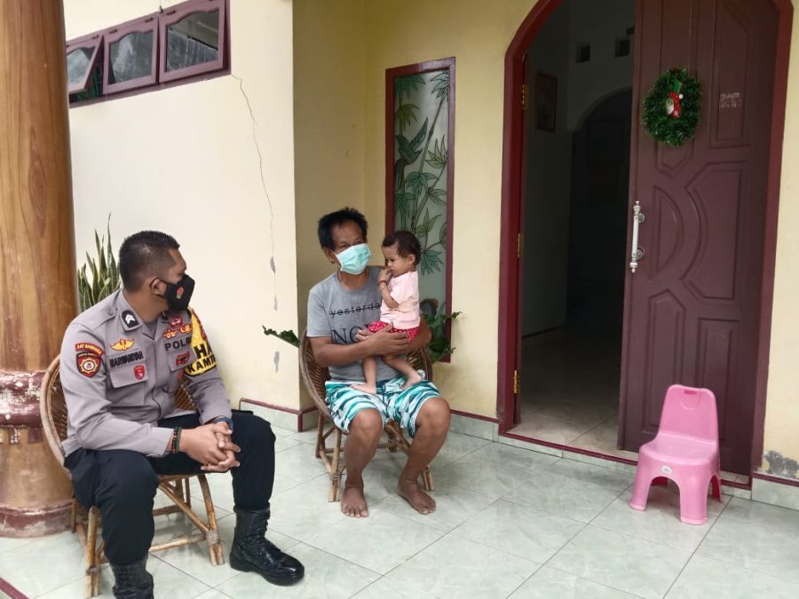 Bhabinkamtibmas Pengamanan Perayaan Ibadah Natal Jemaat Gereja Toraja