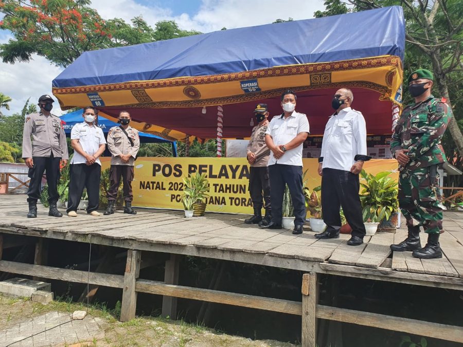 Bhabinkamtibmas Pengamanan Perayaan Ibadah Natal Jemaat Gereja Toraja