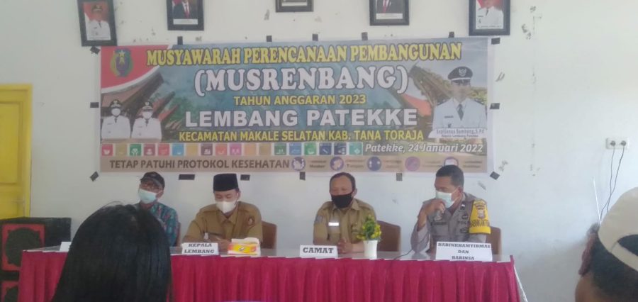 Personil Polsek Sangalla pengawasan penerapan protokol kesehatan