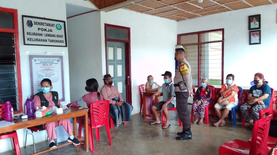 Kapolsek Makale menghadiri Musrenbang TA 2023 di Kantor Lembang Pa’buaran