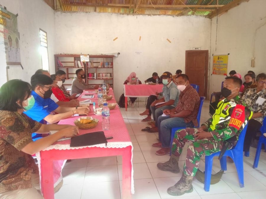 Kapolsek Makale menghadiri Musrenbang TA 2023 di Kantor Lembang Pa’buaran