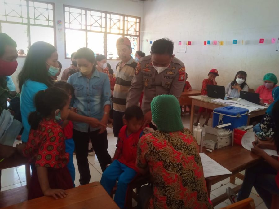 Kapolsek Makale menghadiri Musrenbang TA 2023 di Kantor Lembang Pa’buaran