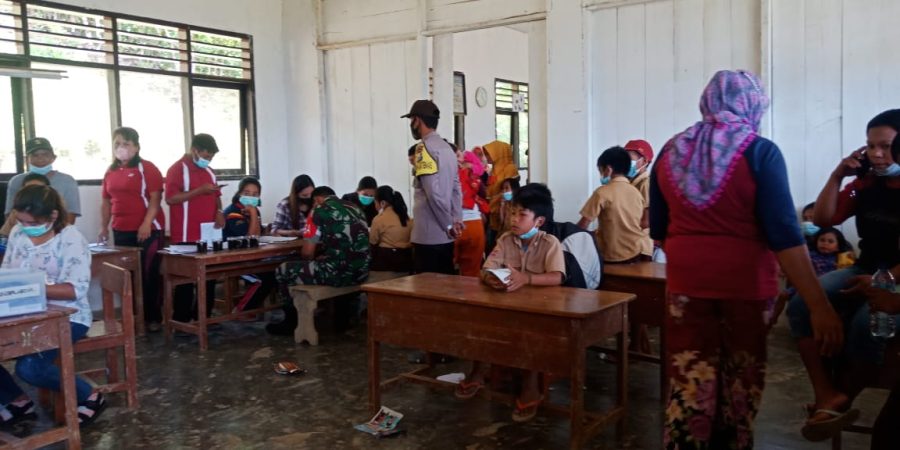 Kapolsek Makale menghadiri Musrenbang TA 2023 di Kantor Lembang Pa’buaran