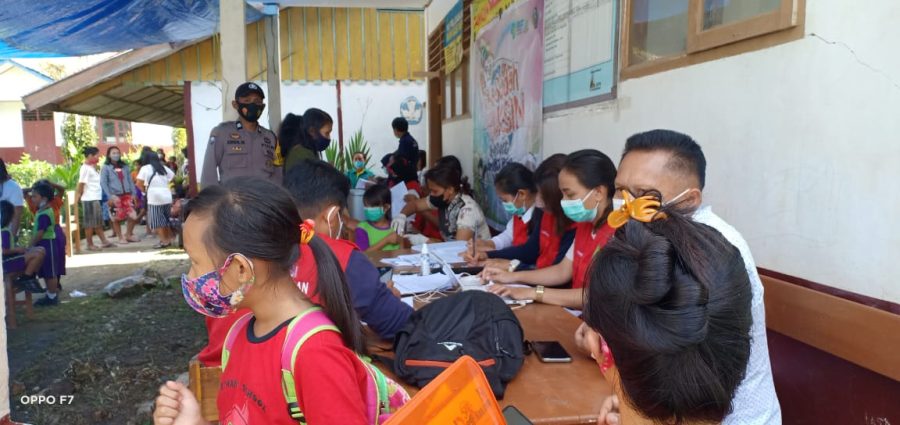 Kapolsek Makale menghadiri Musrenbang TA 2023 di Kantor Lembang Pa’buaran