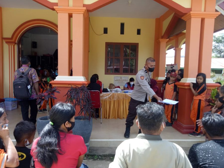 Kapolsek Makale menghadiri Musrenbang TA 2023 di Kantor Lembang Pa’buaran