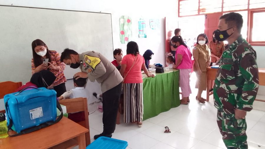 Antisipasi Gangguan Kamtibmas, Polsek Mengkendek Lakukan Patroli Blue Light