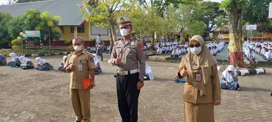 “Police Go To School” Kasat Lantas Polres Sidrap Terjun Ke Sekolah