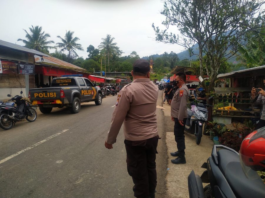 Bhabinkamtibmas Pendampingan Vaksinasi Covid-19 di SDN inpres 310 Ratte Bone