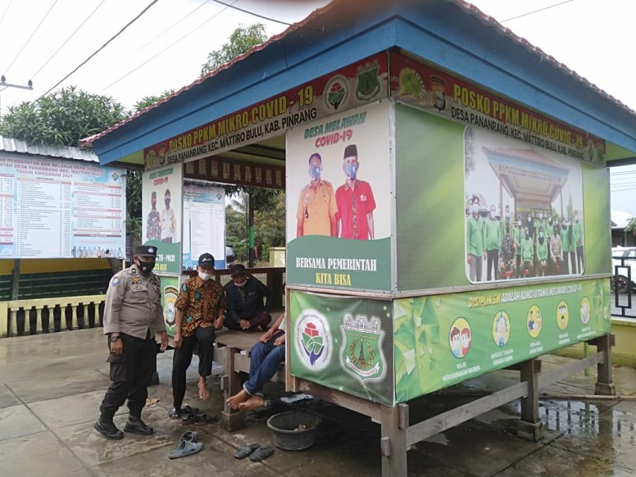 Sambang Warga Binaan Aipda Ary Pamulyo Bhabinkamtibmas Polsek Mattiro Bulu Sampaikan Pesan Kamtibmas