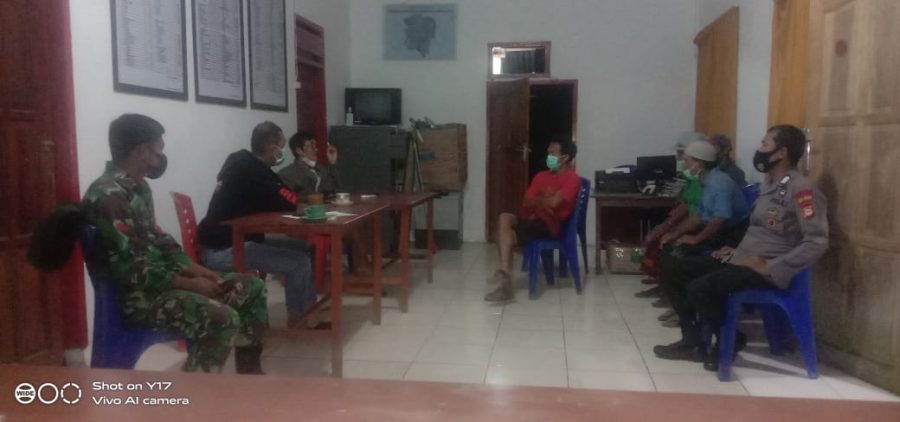Kapolsek Sangalla melakukan pendekatan terhadap keluarga korban penganiyaan