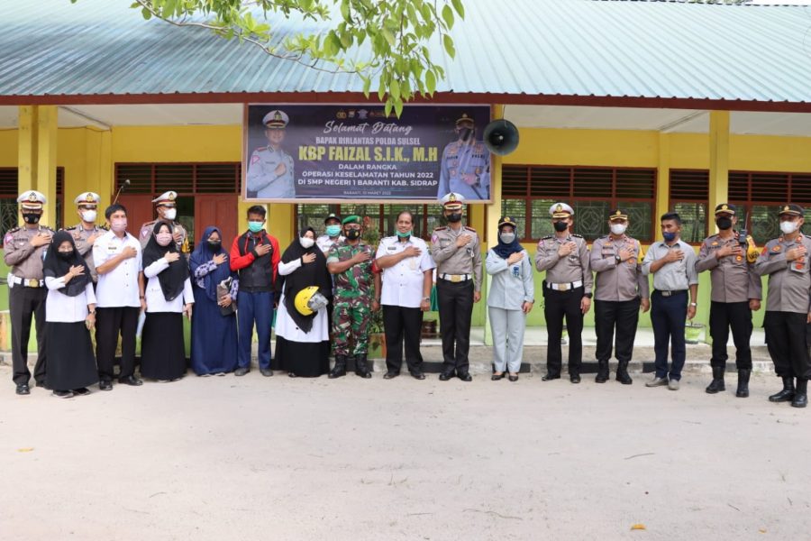 Dir Lantas Polda Sulsel Berkunjung Ke Sidrap, Ini Tujuannya