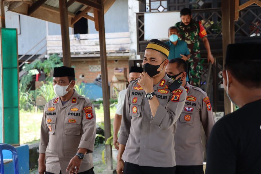 KAPOLRES PINRANG SILATURAHMI BERSAMA PARA TOKOH MASYARAKAT KECAMATAN CEMPA