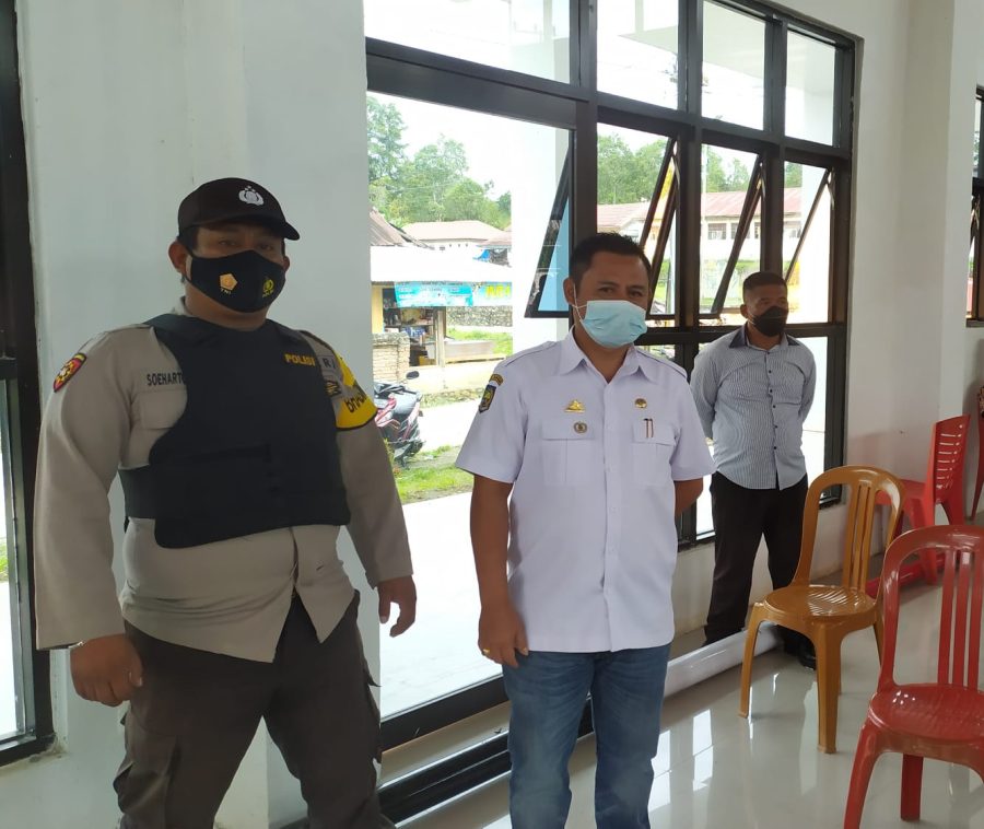Terapkan 5M, Bhabinkamtibmas Polsek Saluputti Sambangi wilayah binaan