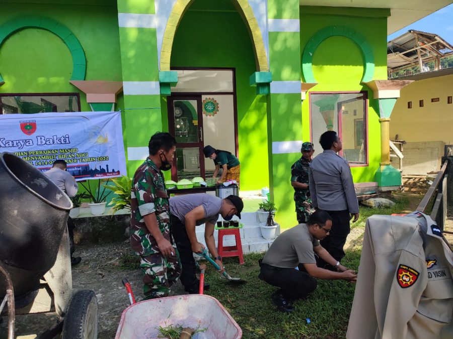 Sinergitas Bhabinkamtibmas Polsek Saluputti Melakukan DDS Di Wilayah Binaan