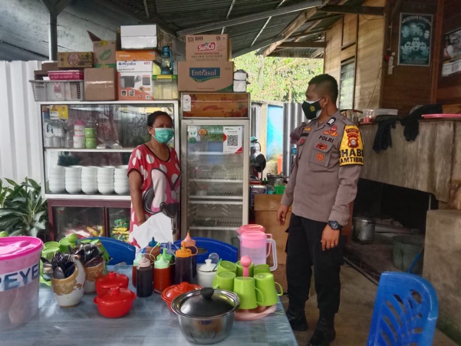 Bhabinkamtibmas Polsek Makale Melakukan DDS Di Wilayah Binaan