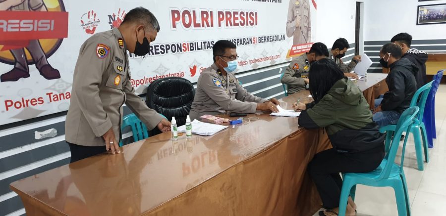 Bhabinkamtibmas Mengikuti Lokakarya Mini Lintas Sektor UPT. Puskesmas Makale