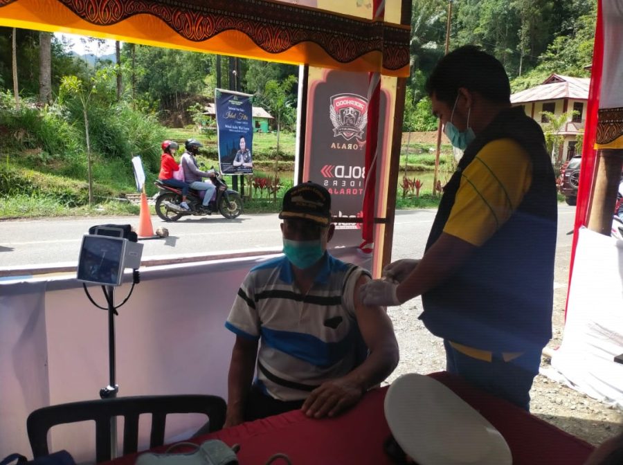 Hari Ke-7 Operasi Ketupat 2022, Pos Yan Tadongkon Masih Buka Layanan Vaksinasi