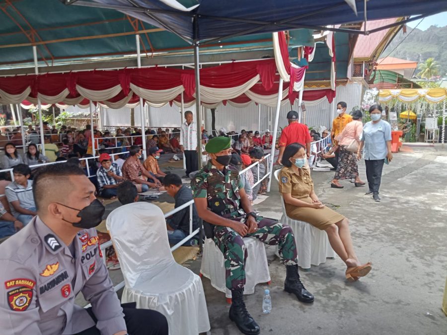 Kasiwas Polres Tana Toraja menghadiri Syukur Peresmian Gedung Layanan Perpustakaan Daerah