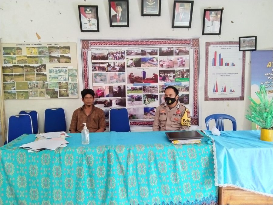 Kasiwas Polres Tana Toraja menghadiri Syukur Peresmian Gedung Layanan Perpustakaan Daerah