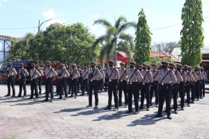49 Siswa Bintara Polri SPN Batua, Melaksanakan Latihan Kerja di Polres Pinrang