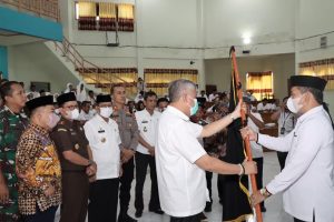 KAPOLRES PINRANG HADIRI PELEPASAN CALON JAMAAH HAJI KABUPATEN PINRANG