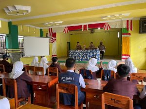 Berikan Pemahaman Berlalulintas, Sat Lantas Polres Pinrang Laksanakan Dikmas Lantas Di Sekolah
