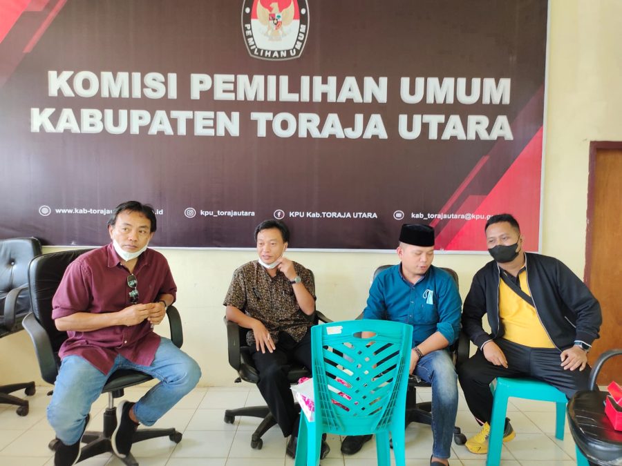Sat Intelkam Polres Torut Gelar Koordinasi Di KPU Jelang Dimulainya Tahapan Pemilu Serantak 2024