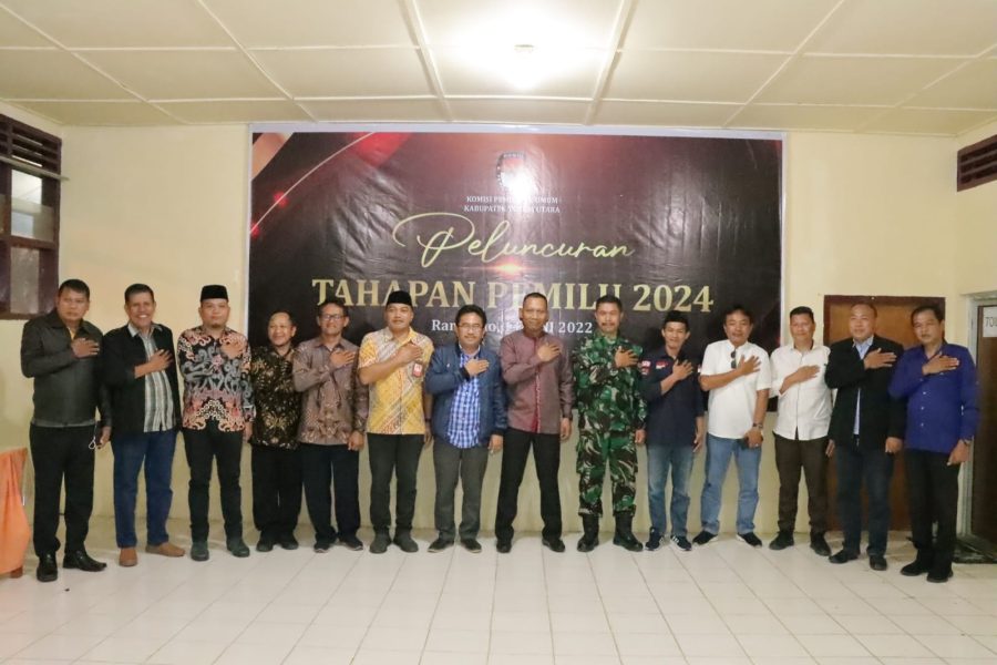 Peluncuran Tahapan Pemilu Serentak 2024, Kapolres Torut : Siap Amankan Setiap Tahapan