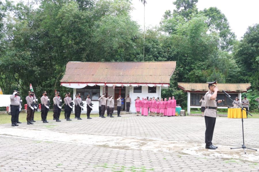 POLRES TORUT GELAR ZIARAH ROMBONGAN, JELANG HARI BHAYANGKARA KE-76