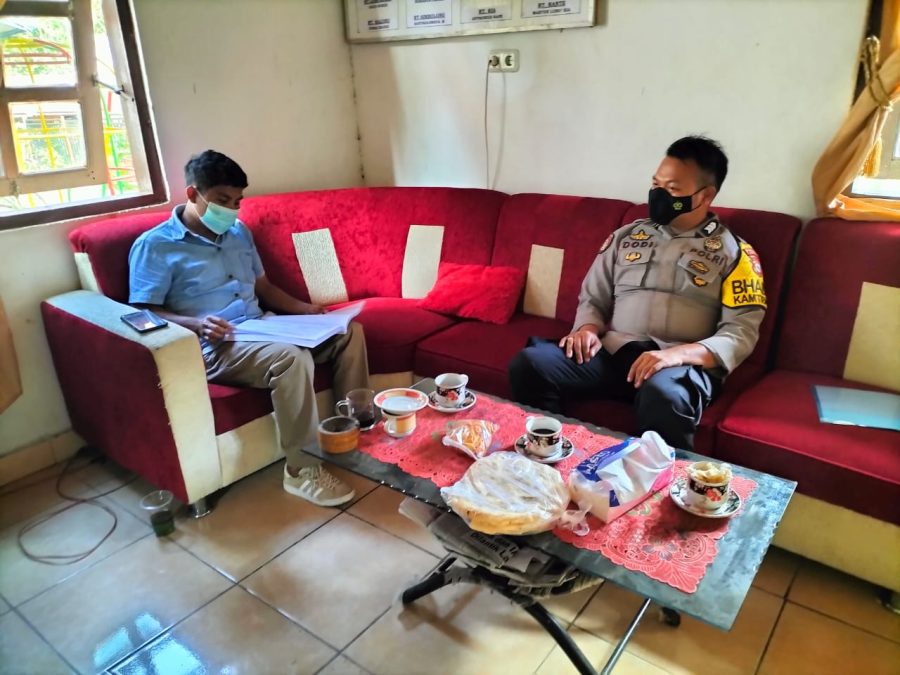 Personel TIK Pengecekan Alkom HT Bhabinkamtibmas Polsek Jajaran