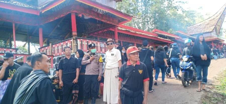 Kapolsek Sangalla Beserta Anggota Menerima Kunjungan Kerja Dari Ka.Siwas Polres Tator