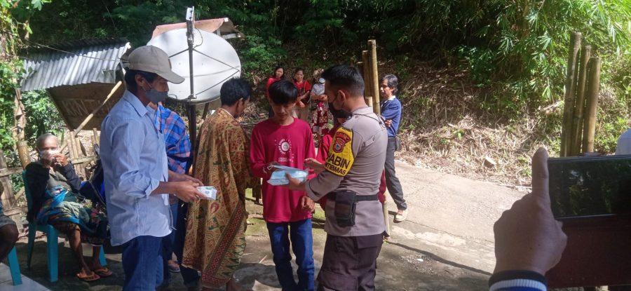 Kapolsek Sangalla Beserta Anggota Menerima Kunjungan Kerja Dari Ka.Siwas Polres Tator