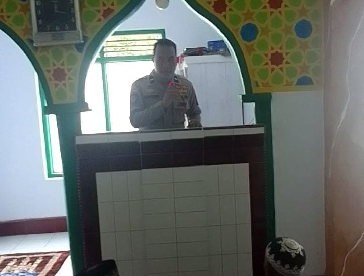 Kapolsek Sangalla Beserta Anggota Menerima Kunjungan Kerja Dari Ka.Siwas Polres Tator
