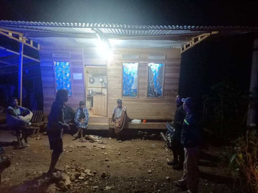 Bhabinkamtibmas menghadiri Sosialisasi Lembang sehat di kantor Lembang