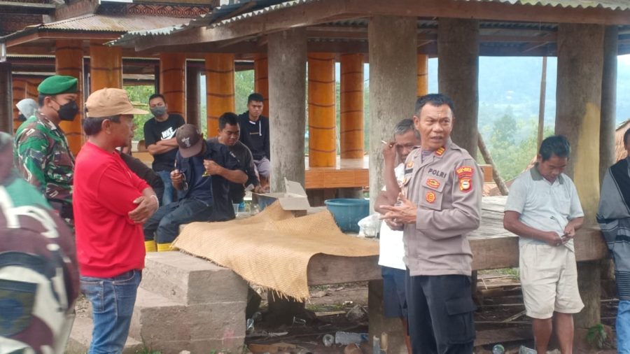 Bhabinkamtibmas dan Babinsa menghadiri Rapat Perubahan/Pergantian PKM BLT 2022