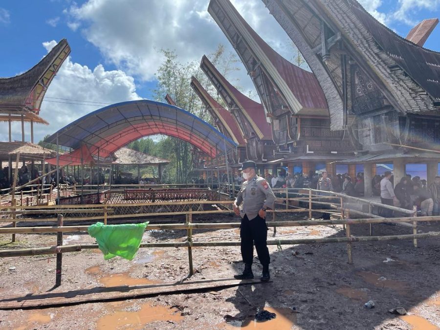 Gabungan Polres Tana Toraja Bubarkan Judi Sabung Ayam di Tondok Bangla’
