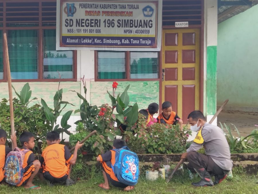 Bhabinkamtibmas Patroli di Objek Wisata Permandian Air Panas Makula