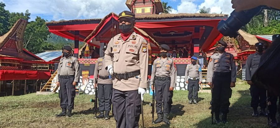 Bhabinkamtibmas Patroli di Objek Wisata Permandian Air Panas Makula