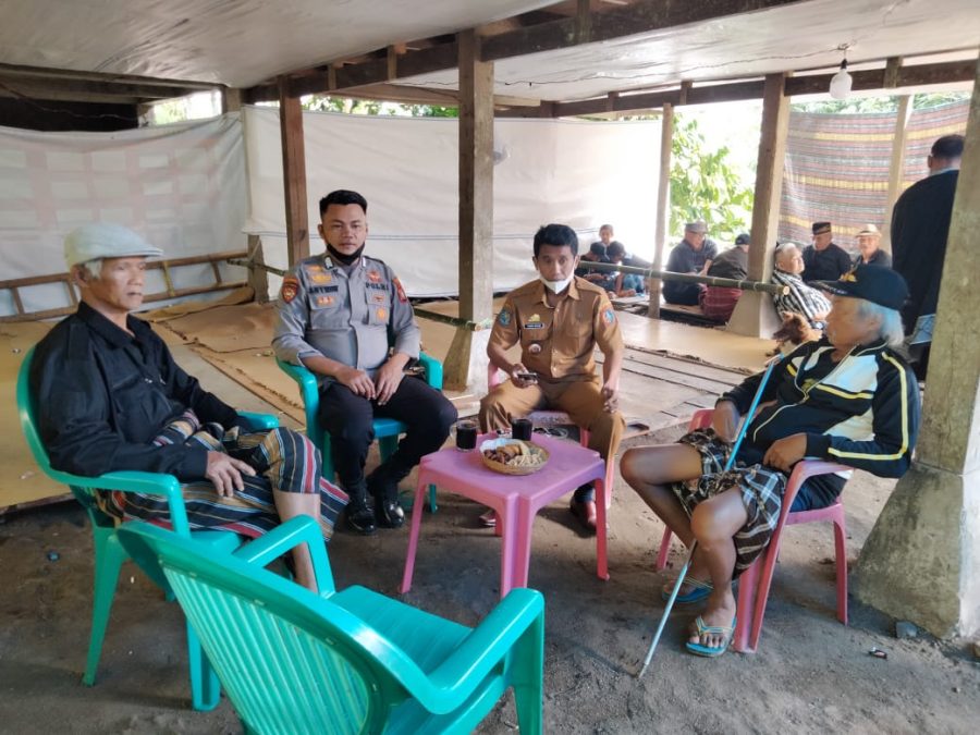 Bhabinkamtibmas Patroli di Objek Wisata Permandian Air Panas Makula