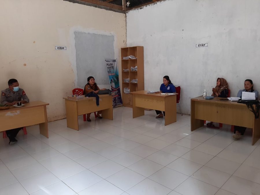Bhabinkamtibmas Polsek Makale mendamaikan warga binaan