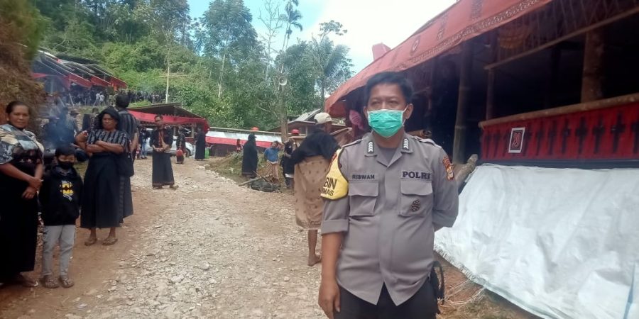 Bhabinkamtibmas Polsek Makale mendamaikan warga binaan