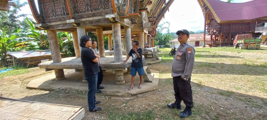 Bhabinkamtibmas Polsek Makale mendamaikan warga binaan